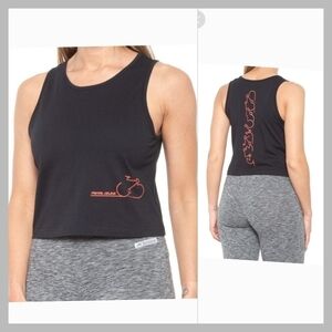 PEARL Izumi Bike Crop Tank Top Womens Size Large Cropped NWT T09